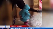 两父子玩雪球的搞笑一幕！